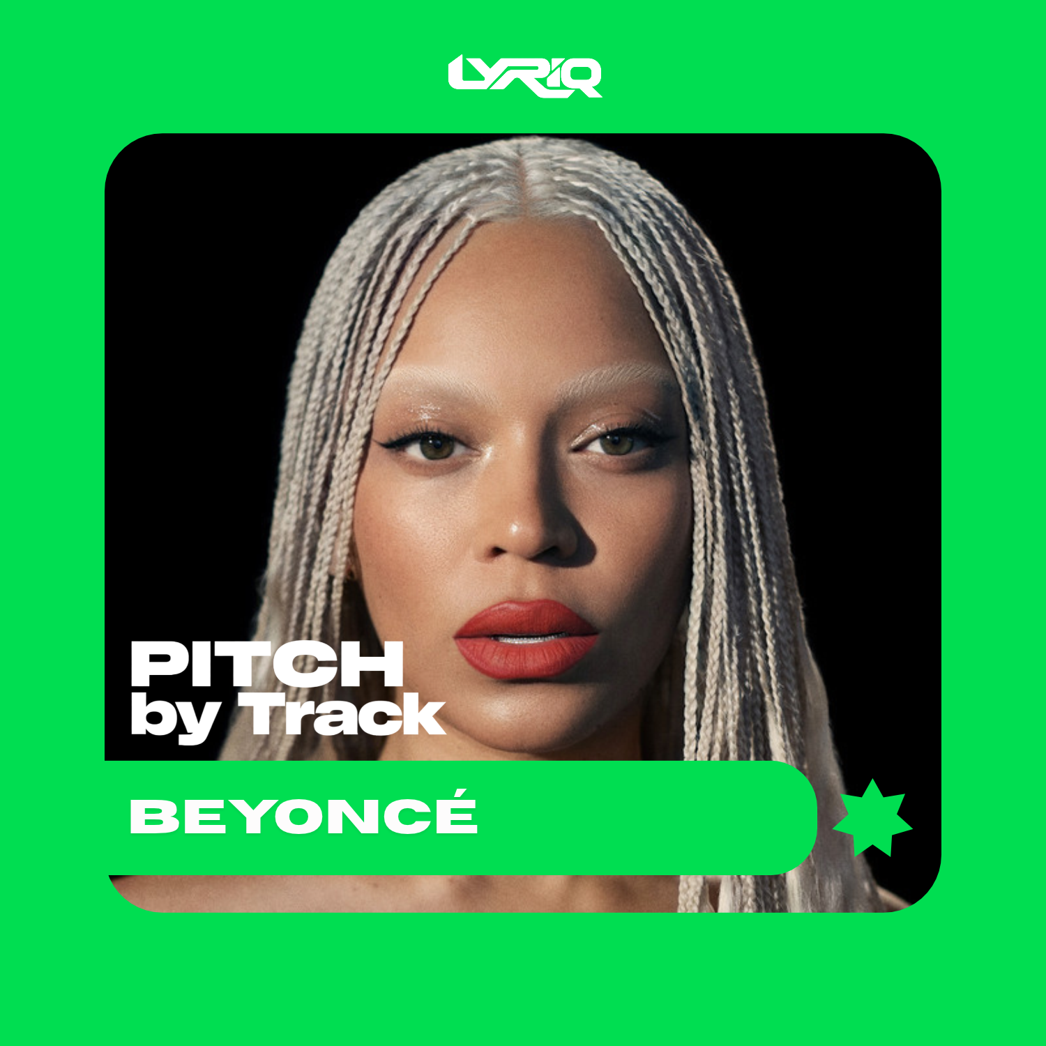 Capa da playlist Pitch by Track: Beyoncé