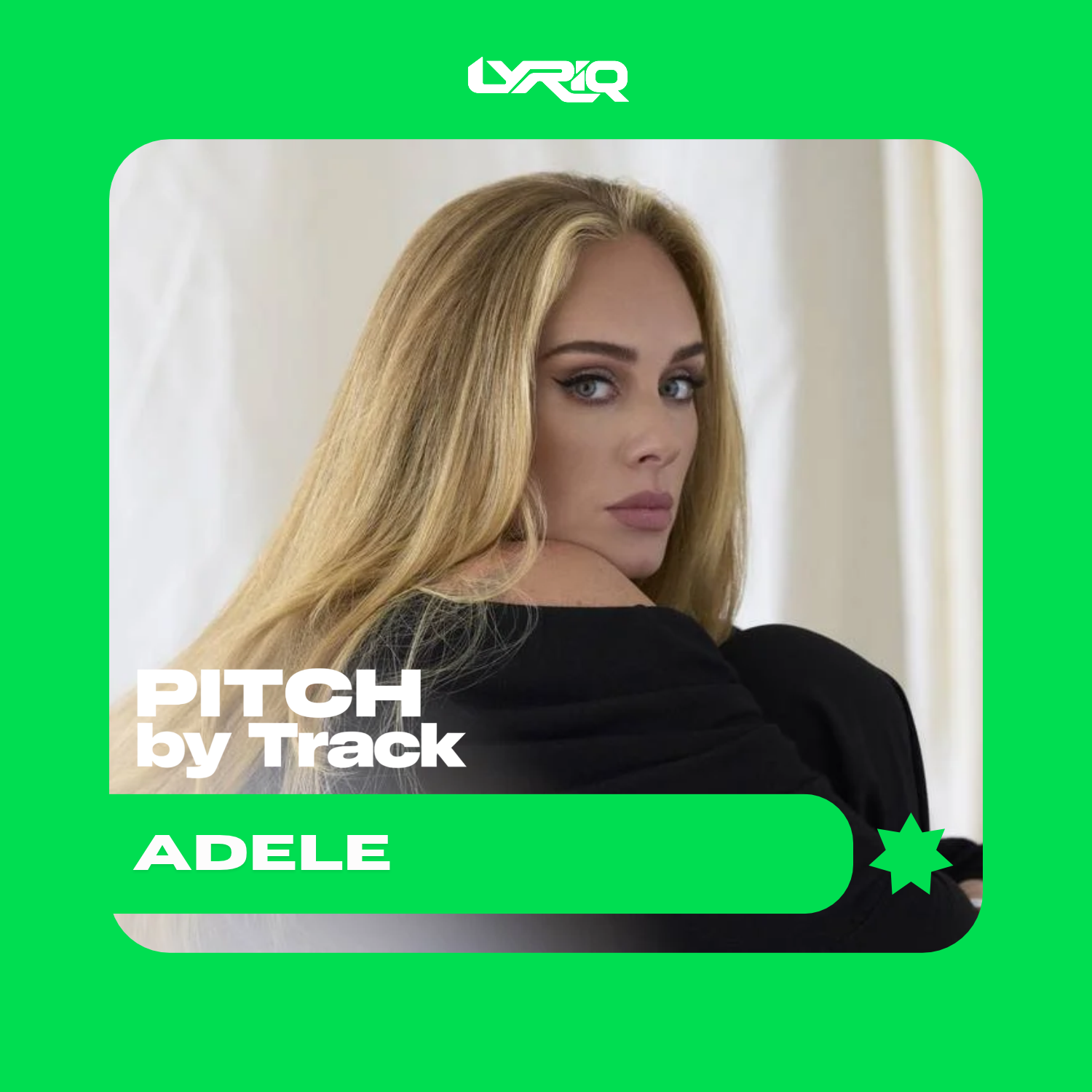 Capa da playlist Pitch by Track: Adele